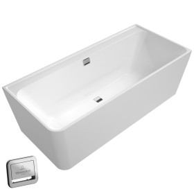 Villeroy & Boch Collaro Vorwand-Badewanne Duo 179 x 79 cm für Eckeinbau rechts