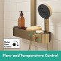 hansgrohe Pulsify Showerpipe 260 2 Strahlarten EcoSmart, mit Shower Tablet Select 400