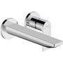 hansgrohe Rebris E Einhebel-Waschtischarmatur Unterputz für Wandmontage mit Auslauf 20 cm
