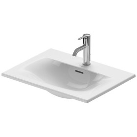 Duravit Viu Einbauwaschtisch 60 cm mit 1 Hahnloch, mit Überlauf