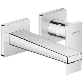hansgrohe Metropol Einhebel-Waschtischmischer Unterputz mit Hebelgriff und Auslauf 16,5 cm für Wandmontage