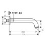 hansgrohe Vernis Blend Wanneneinlauf