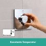 hansgrohe ShowerSelect Comfort E Thermostat UP für 2 Verbraucher mit integrierter Sicherungskombination