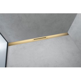 hansgrohe RainDrain Flex Fertigset Duschrinne 90 cm, kürzbar zur Wandmontage