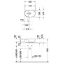 Duravit Luv Aufsatzbecken mit Hahnlochbank 42 x 27 cm