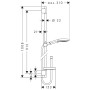hansgrohe Raindance Select S Brauseset 120 3jet P mit Brausestange 90 cm