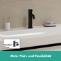 hansgrohe Tecturis S Einhebel-Waschtischarmatur 110 CoolStart wassersparend+ ohne Ablaufgarnitur