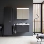 Duravit Starck 3 Möbel-Waschtisch 85 cm mit 1 Hahnloch
