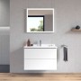 Duravit Starck 3 Möbel-Waschtisch 85 cm mit 1 Hahnloch
