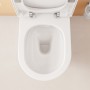 VitrA Integra Stand-WC VitrA Flush 2.0, back to wall, Tiefspüler ohne Spülrand
