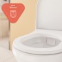 VitrA Integra Stand-WC VitrA Flush 2.0, back to wall, Tiefspüler ohne Spülrand