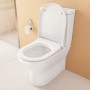 VitrA Integra Stand-WC VitrA Flush 2.0, back to wall, Tiefspüler ohne Spülrand