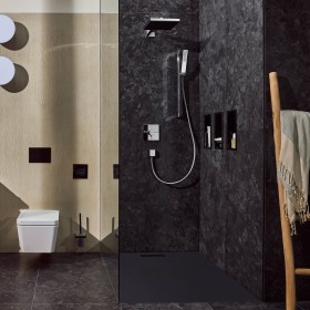 hansgrohe Pulsify E Duschkopf 260 1 Strahlart, eckig