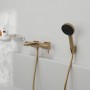 hansgrohe Tecturis E Einhebel-Wannenarmatur Aufputz
