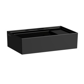 LAUFEN Kartell Handwaschbecken 46 x 28 cm ohne Hahnlochbohrung, Armaturenbank rechts