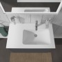 Duravit ME by Starck Möbelwaschtisch mit 1 Hahnloch 83 x 49 cm