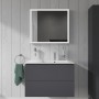 Duravit ME by Starck Möbelwaschtisch mit 1 Hahnloch 83 x 49 cm
