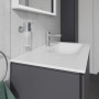 Duravit ME by Starck Möbelwaschtisch mit 1 Hahnloch 83 x 49 cm