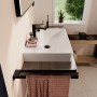 hansgrohe Xanuia Q Aufsatzwaschtisch geschliffen 700/480 mit Hahnloch und Überlauf