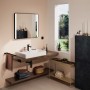 hansgrohe Xanuia Q Aufsatzwaschtisch geschliffen 700/480 mit Hahnloch und Überlauf