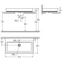 GROHE Cube Keramik Aufsatzwaschtisch 80 cm