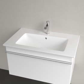 Villeroy & Boch Venticello Schrankwaschtisch 80 x 50,5 cm, mit 1 Hahnloch und Überlauf
