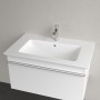 Villeroy & Boch Venticello Schrankwaschtisch 80 x 50,5 cm, mit 1 Hahnloch und Überlauf