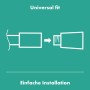 hansgrohe Unica Pulsify Brausestange 65 cm mit Halter und Brauseschlauch