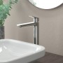 hansgrohe Logis Einhebel-Waschtischarmatur 240 Fine mit Zugstangen-Ablaufgarnitur
