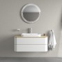 Duravit Happy D.2 Plus Aufsatzbecken 60 cm weiß, ohne Überlauf, ohne Hahnlochbank