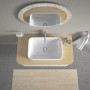 Duravit Happy D.2 Plus Aufsatzbecken 60 cm weiß, ohne Überlauf, ohne Hahnlochbank