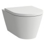 LAUFEN Kartell spülrandloses Wand-WC, SilentFlush, EasyFit