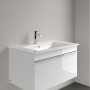 Villeroy & Boch Venticello Schrankwaschtisch 80 x 50,5 cm, mit 1 Hahnloch und Überlauf