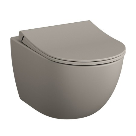 VitrA Sento Wand-WC VitrA Flush 2.0, Tiefspüler ohne Spülrand