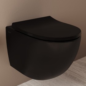 VitrA Sento Wand-WC VitrA Flush 2.0, Tiefspüler ohne Spülrand