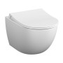 VitrA Sento Wand-WC VitrA Flush 2.0, Tiefspüler ohne Spülrand