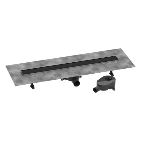 hansgrohe RainDrain Go Komplettset Duschrinne 800 rückseitig befliesbar für Standard-/flache Installation