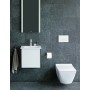 Duravit Viu Handwaschbecken 45 cm mit 1 Hahnloch, ohne Überlauf