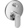 hansgrohe Rebris S Einhebel-Wannenarmatur Unterputz mit integrierter Sicherungskombination für iBox universal