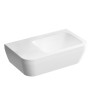 VitrA Integra Waschtisch Compact 37 cm, mit Überlaufloch, ohne Hahnloch