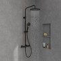 Villeroy & Boch Verve Showers Duschsystem mit drei Funktionen für Wandmontage