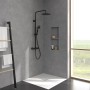 Villeroy & Boch Verve Showers Duschsystem mit drei Funktionen für Wandmontage