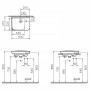 VitrA Sento Aufsatz-Handwaschbecken 50 x 37,5 cm