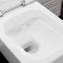 hansgrohe EluPura Q Wand WC Set 540 spülrandlos mit WC-Sitz und HygieneEffect