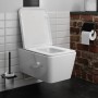 hansgrohe EluPura Q Wand WC Set 540 spülrandlos mit WC-Sitz und HygieneEffect