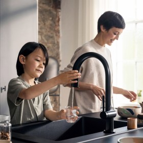 Système de filtration hansgrohe Aqittura M91 210, bec extractible, 1jet, sBox, Starter Set, SodaSystem