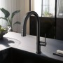 hansgrohe Aqittura M91 Filtersystem 210, Ausziehauslauf, 1jet, sBox, Starter Set, SodaSystem