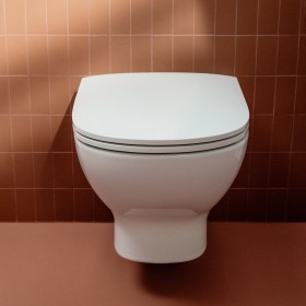 LAUFEN LUA Wand-WC spülrandlos, offene Befestigung