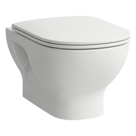 LAUFEN LUA Wand-WC spülrandlos, offene Befestigung