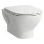 LAUFEN LUA Wand-WC spülrandlos, offene Befestigung
